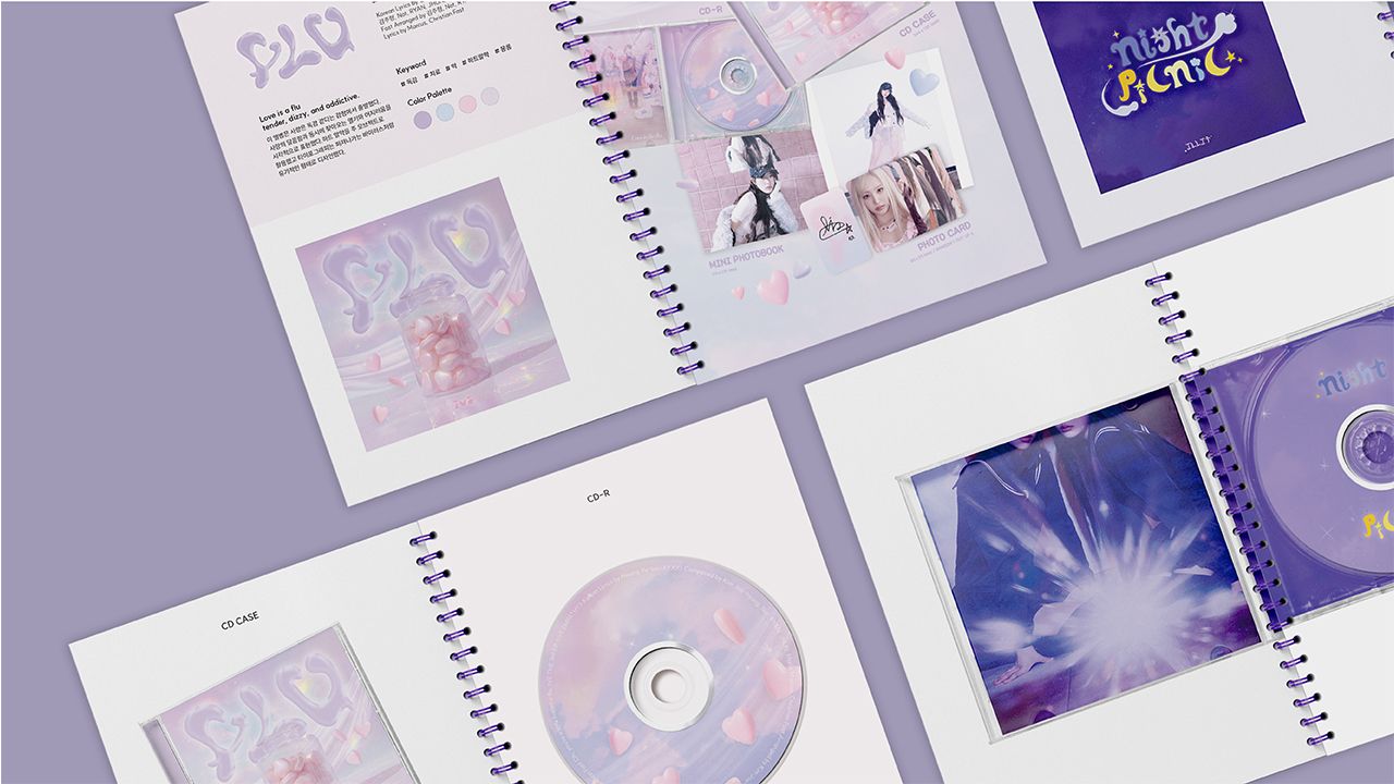 K-pop Visual Track Image